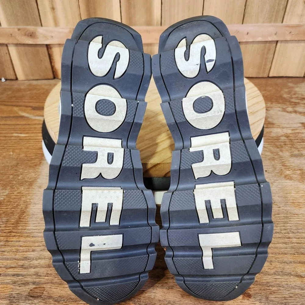 Sorel Kinetic Sneak Slip On Shoes Womens 8.5 Multicolor Mesh Sneakers NL3680-096